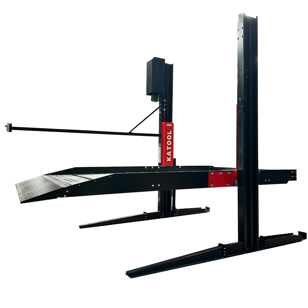 Katool 6600 lbs Two-Post Platform Parking Lift SKU KT-P2700