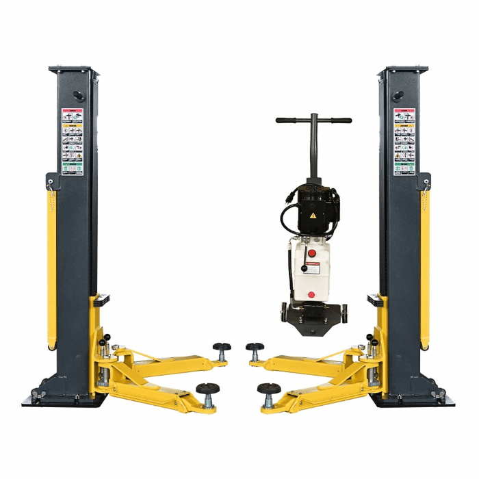 Katool Portable Two Post Vehicle Lift 8,000 lbs Capacity SKU KT-PMRL200
