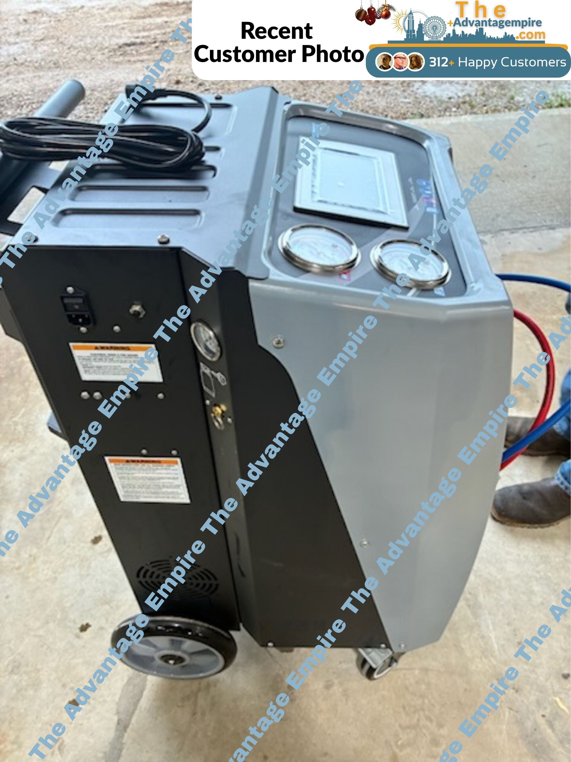 Katool Fully Automatic Recovery, Recycle & Recharge Dual Machine SKU KT-AC2100