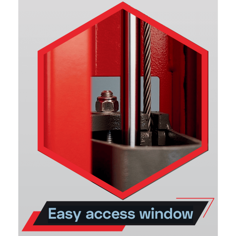 Krebs KB10 2 Post Lift, Adjustable Width, 10,000lb SKU 11800001