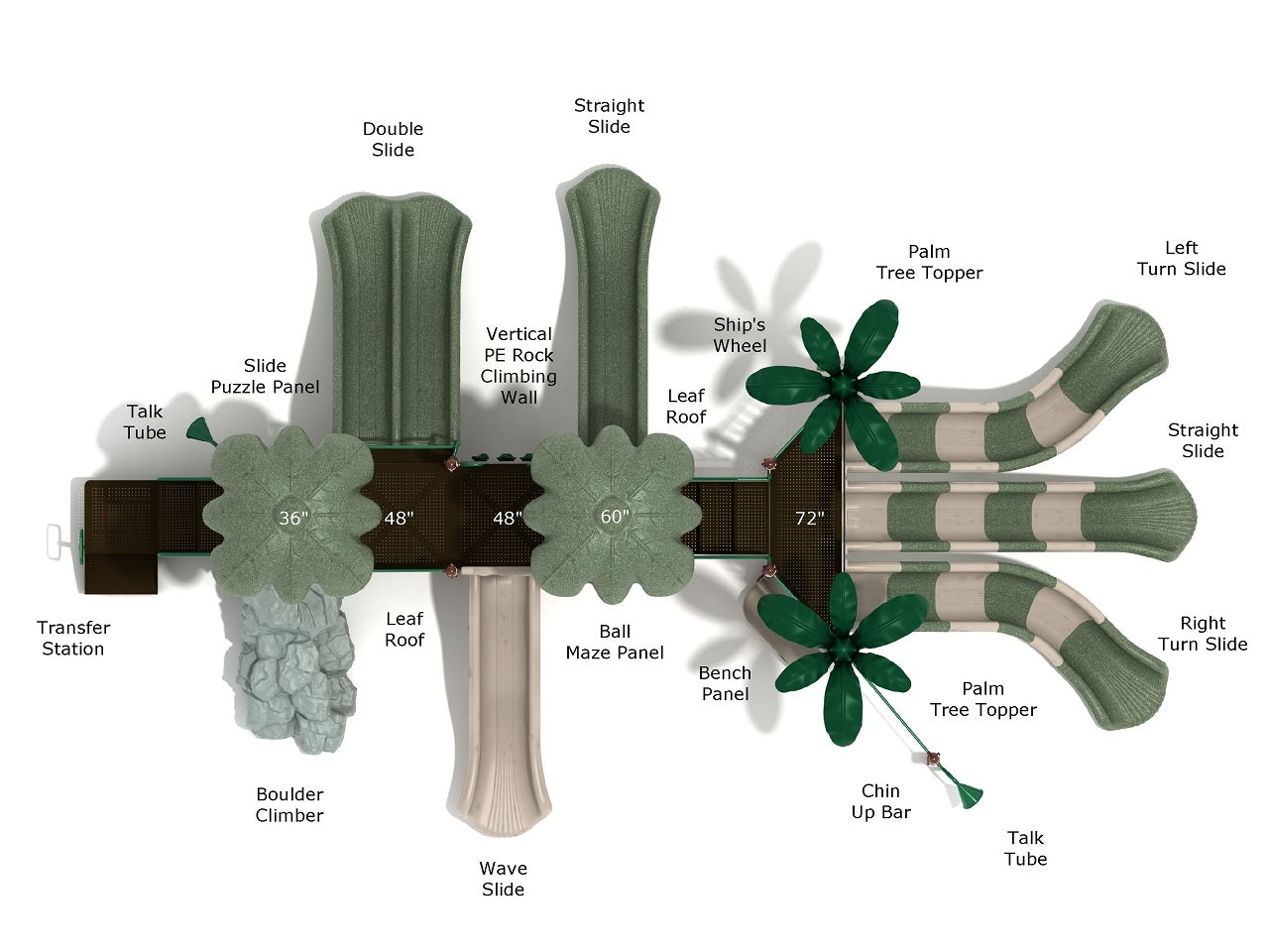 Playground Equipment Land Crab Loop SKU PKP316