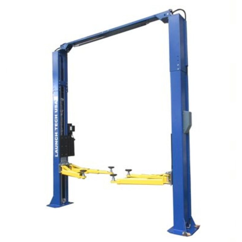 Launch 10,000 lb Clear Floor 2 Post Car Lift SKU TLT210-XT-B