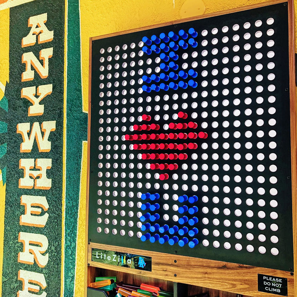 LiteZilla Giant Lite Brite Outdoor Weather-Resistant SKU LZ-OTD