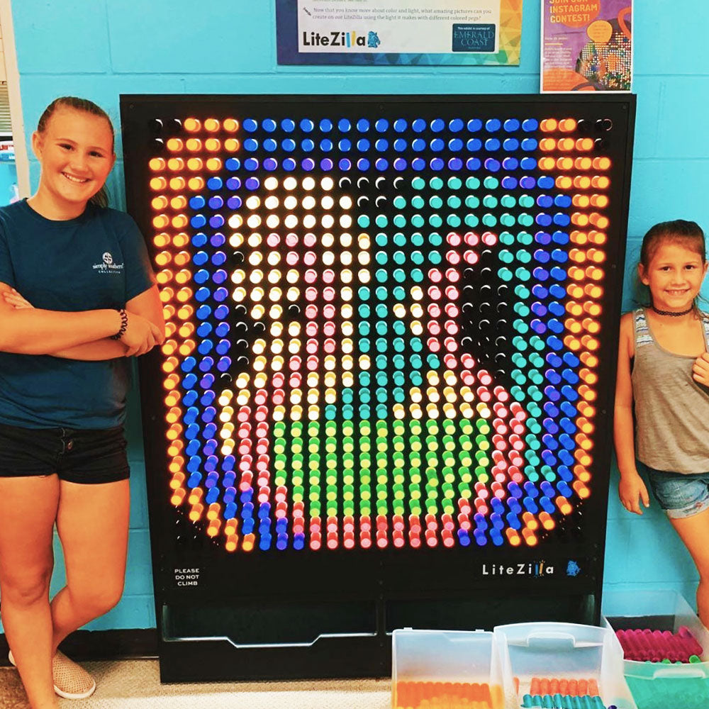 LiteZilla Giant Lite Brite Outdoor Weather-Resistant SKU LZ-OTD