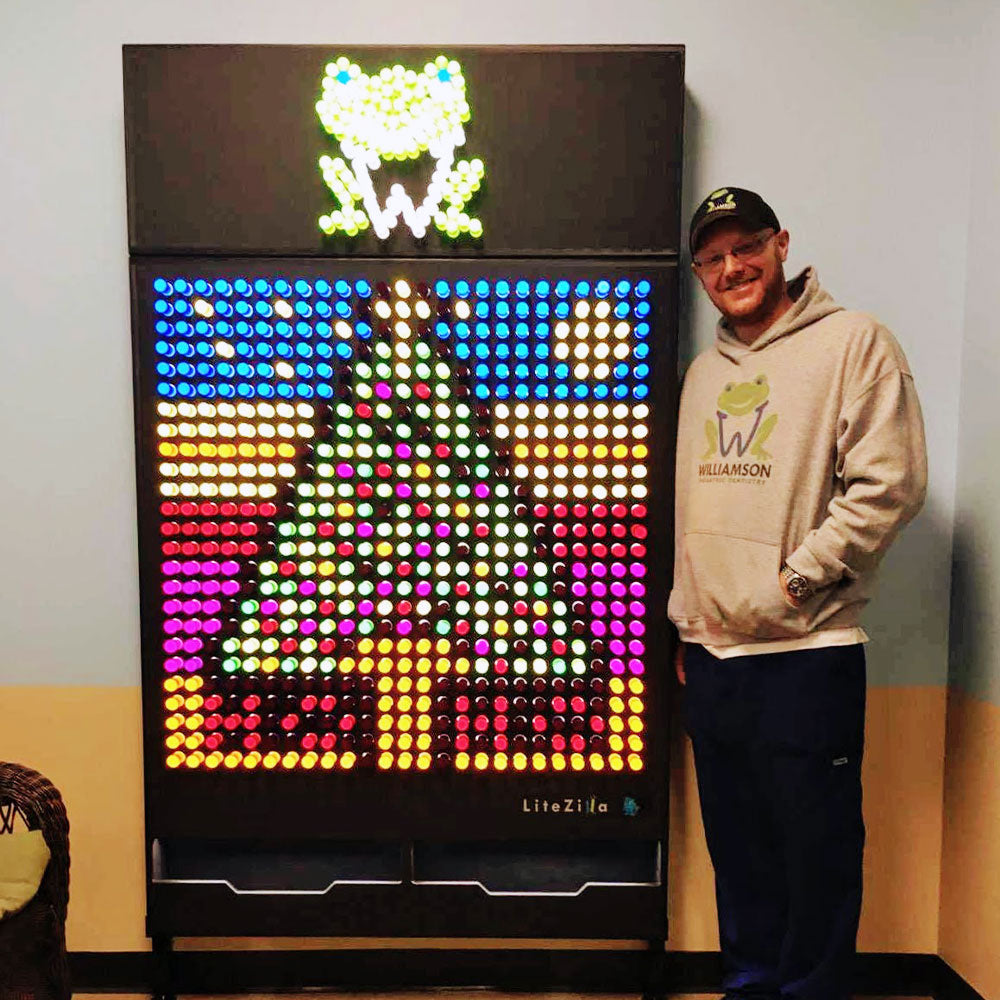 LiteZilla Giant Lite Brite Outdoor Weather-Resistant SKU LZ-OTD
