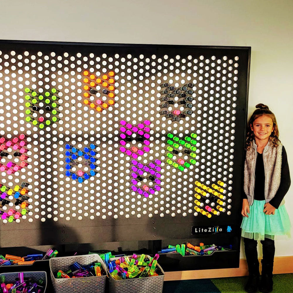 LiteZilla Giant Lite Brite Outdoor Weather-Resistant SKU LZ-OTD