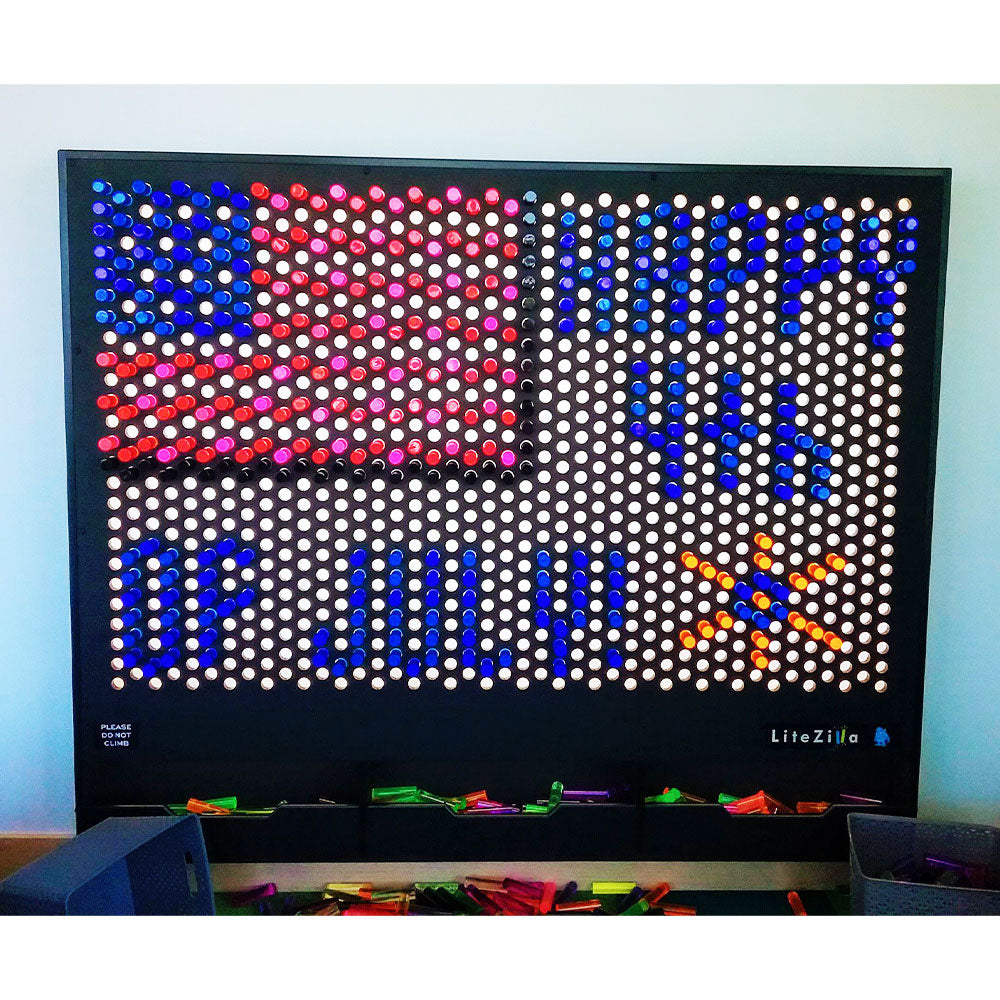 LiteZilla Giant Lite Brite Outdoor Weather-Resistant SKU LZ-OTD