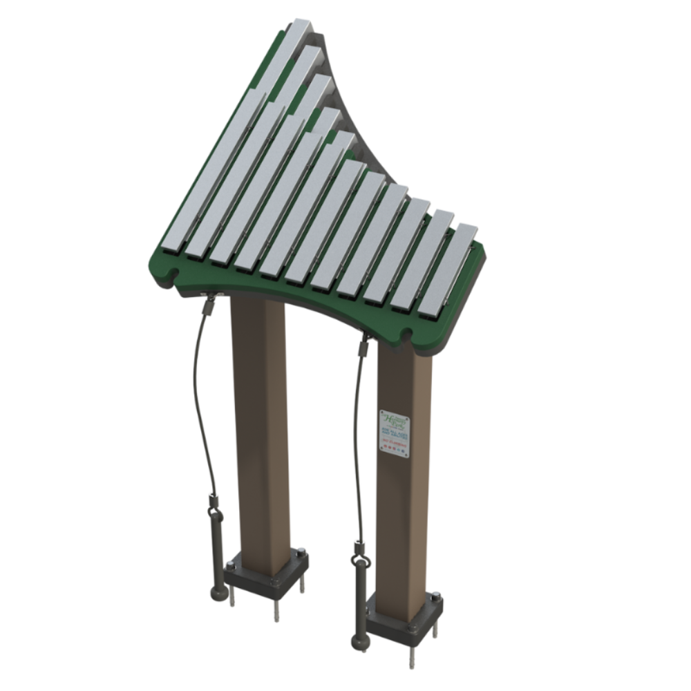 FreeNotes Merry 11 Note Metallophone Musical Element SKU MERY