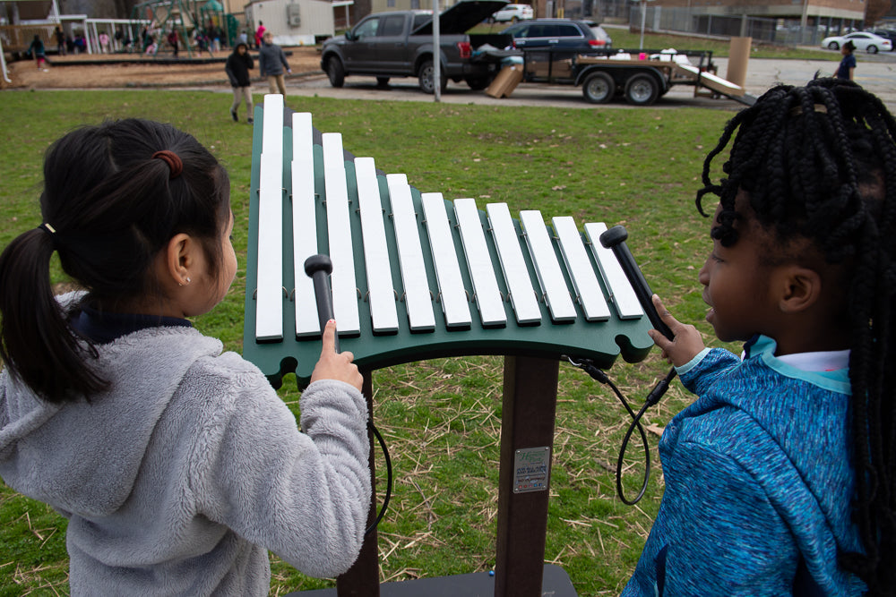 FreeNotes Merry 11 Note Metallophone Musical Element SKU MERY