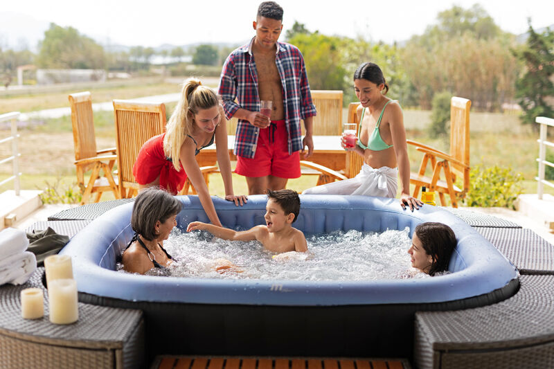 MSPA COMFORT Tekapo Square Bubble Spa SKU C-TE062