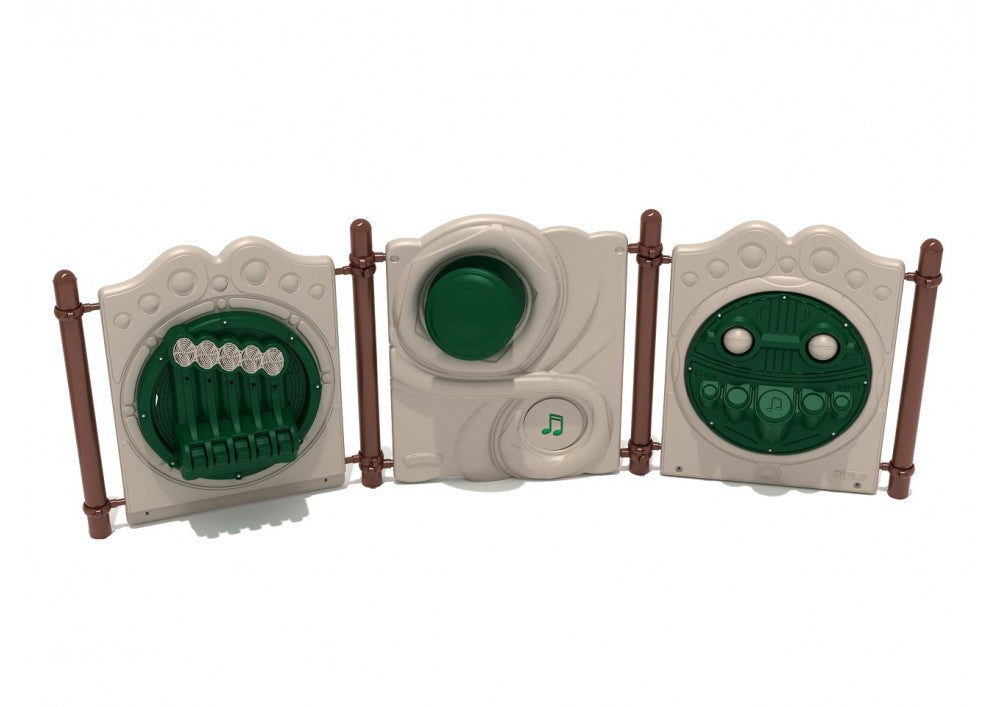 Playground Equipment Musical Activity Panel Trio SKU PFS088