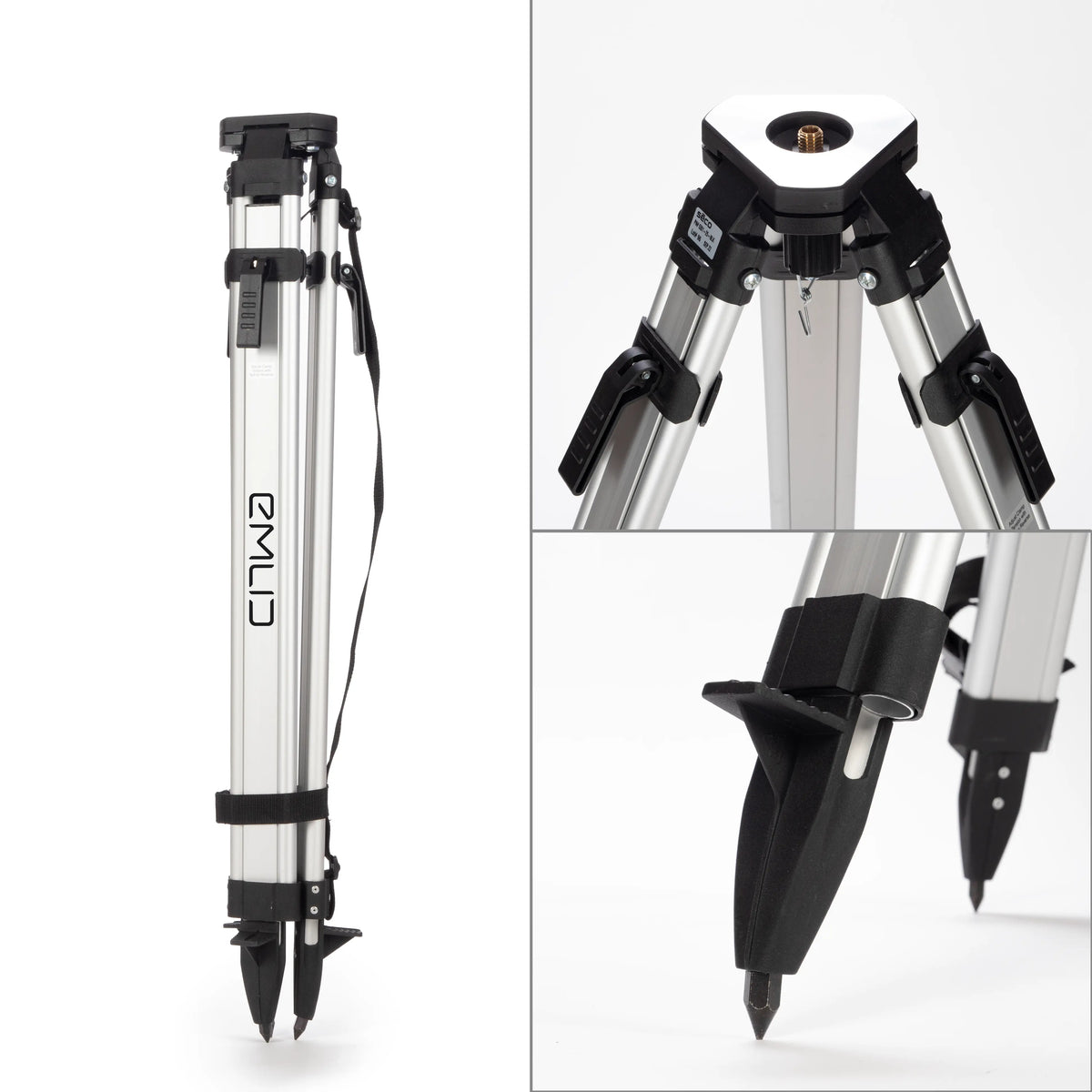Emlid Seco Aluminium Tripod SKU 5301-25-BLK-L