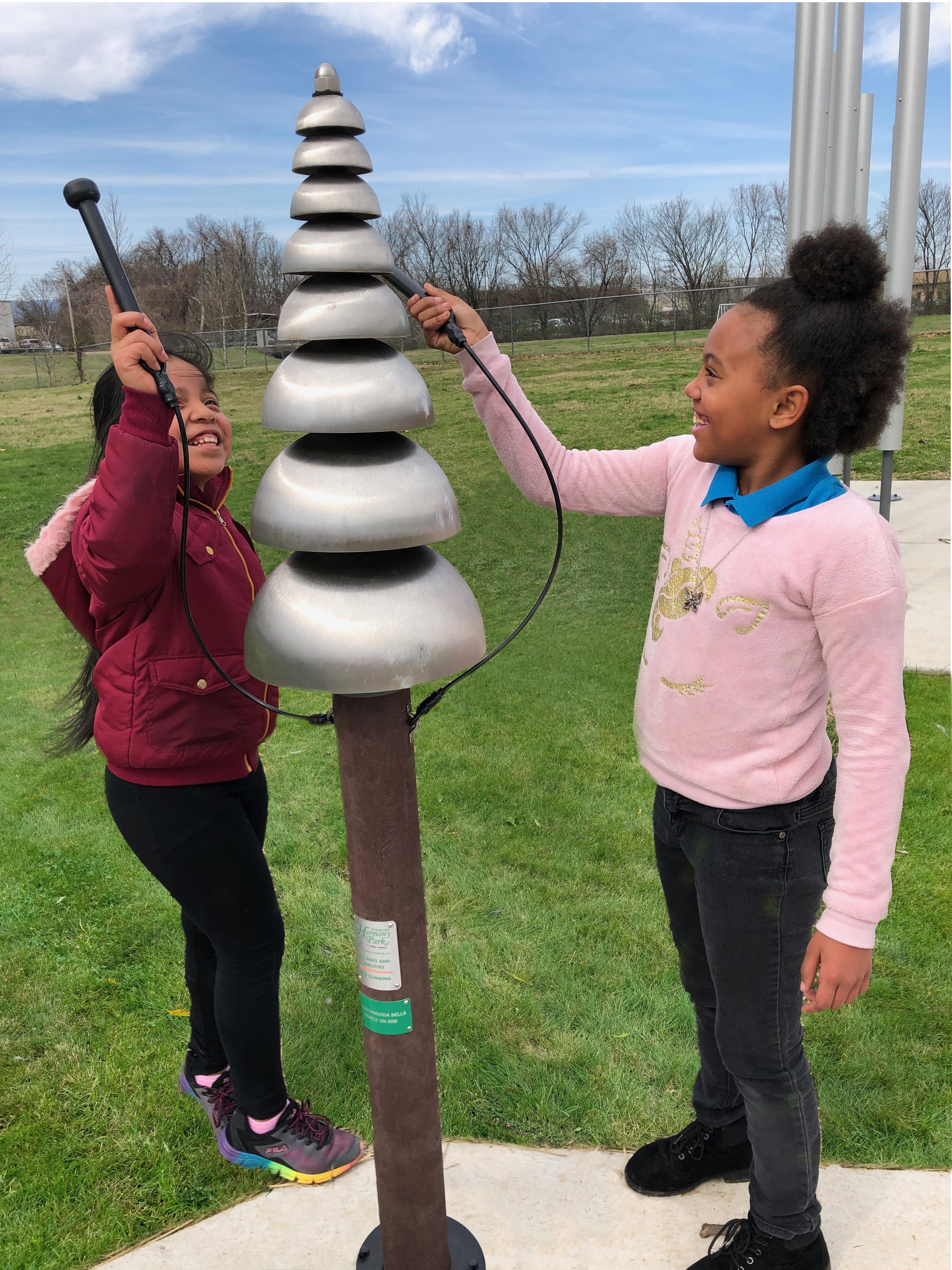 FreeNotes Pagoda 8 Note Bells Ray Musical Element SKU PBEL