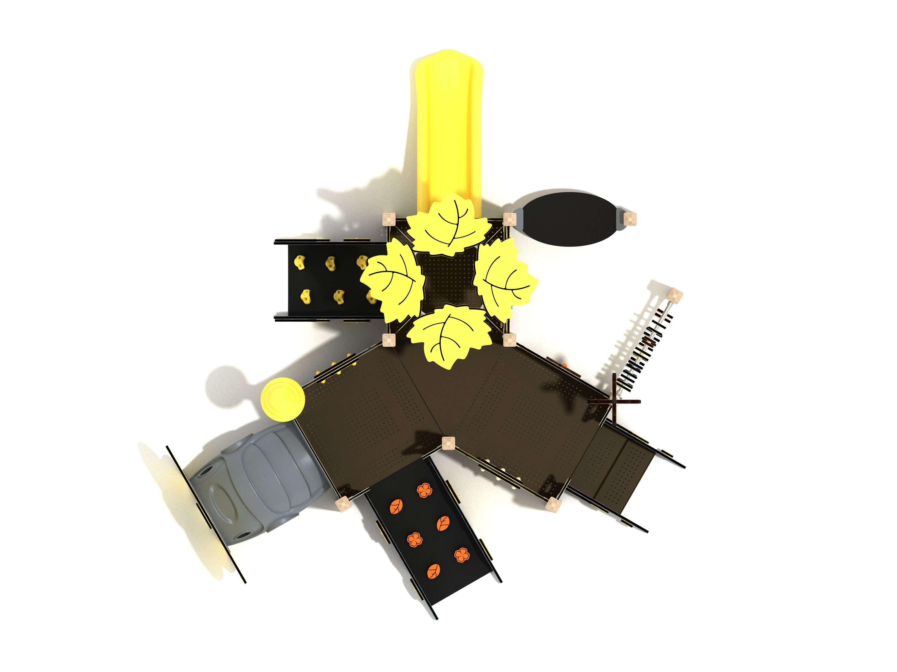 Playground Equipment Huckleberry Canopy Mini Playground SKU PCM014