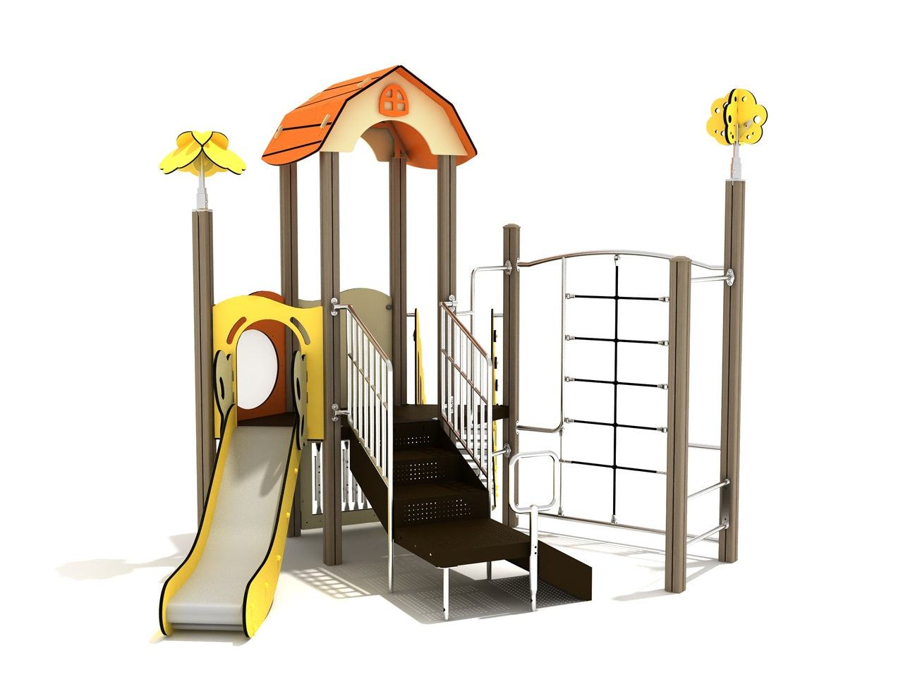 Playground Equipment California Palm Playground SKU PCQ014