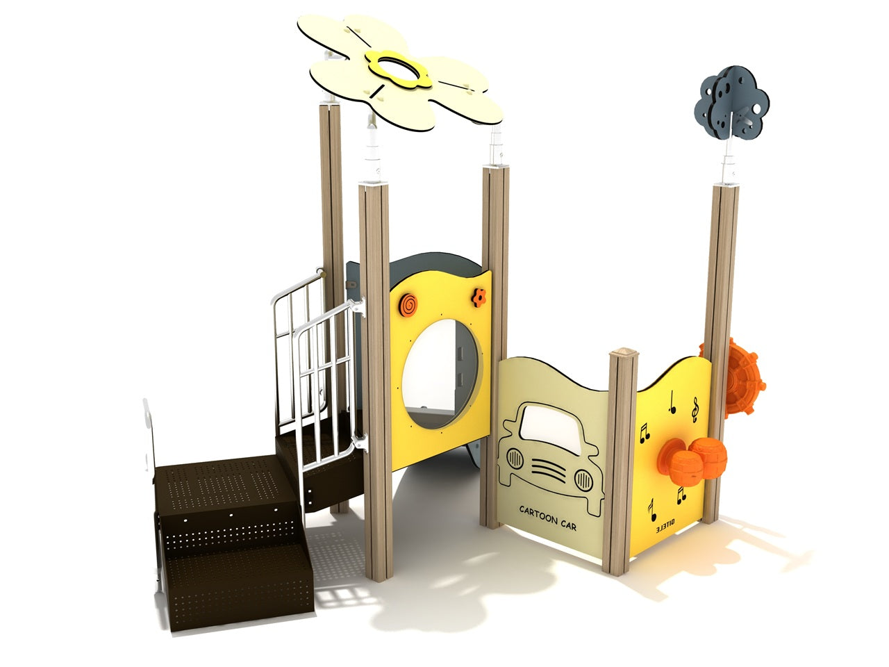 Playground Equipment Columbian Spruce Playground SKU PCQ018