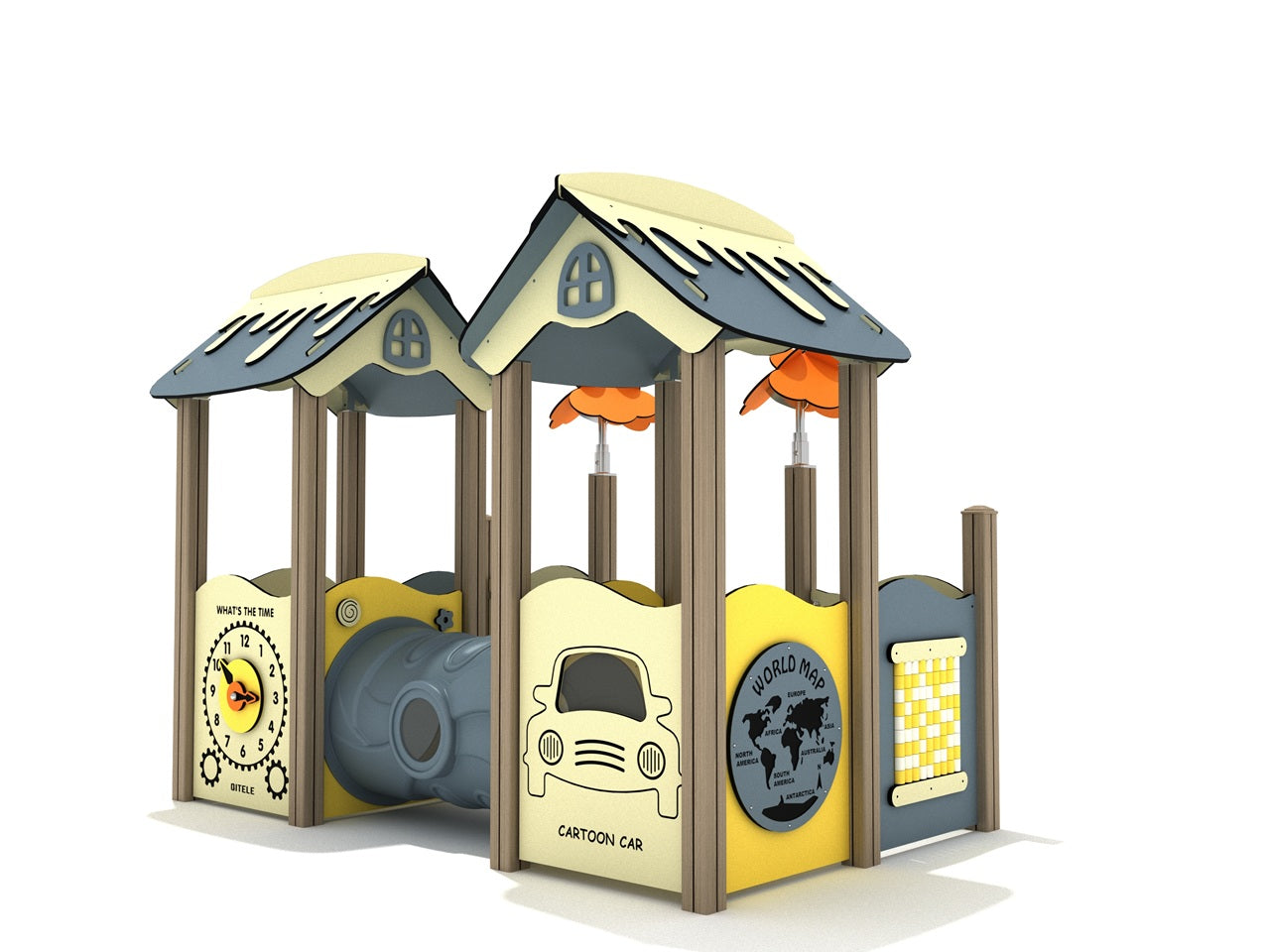 Playground Equipment Osage Orange Playground SKU PCQ020