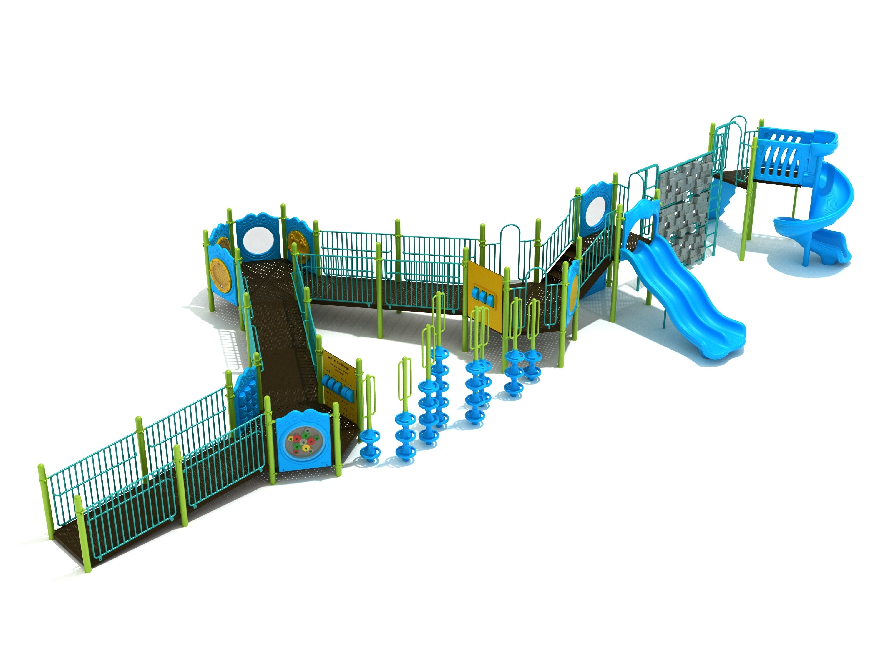 Playground Equipment Caprock Canyons Playground SKU PFA006