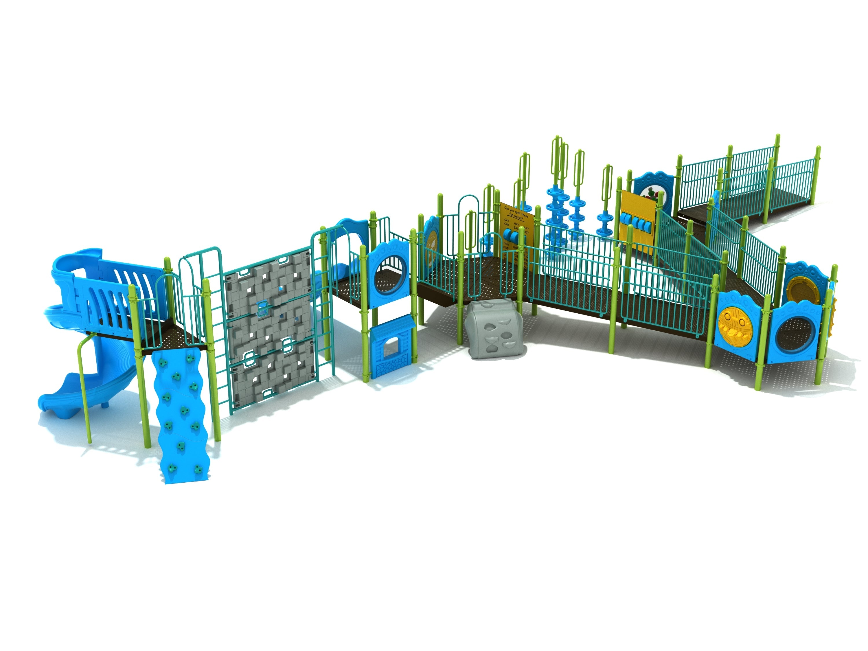 Playground Equipment Caprock Canyons Playground SKU PFA006