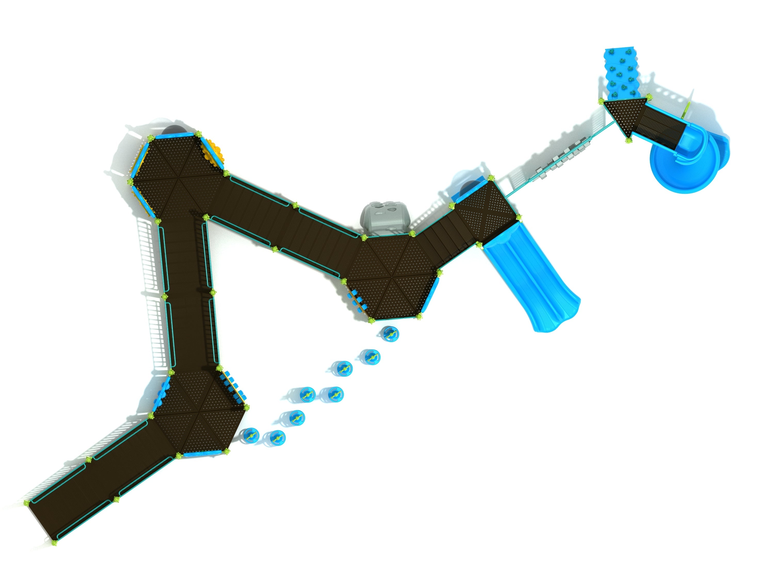 Playground Equipment Caprock Canyons Playground SKU PFA006