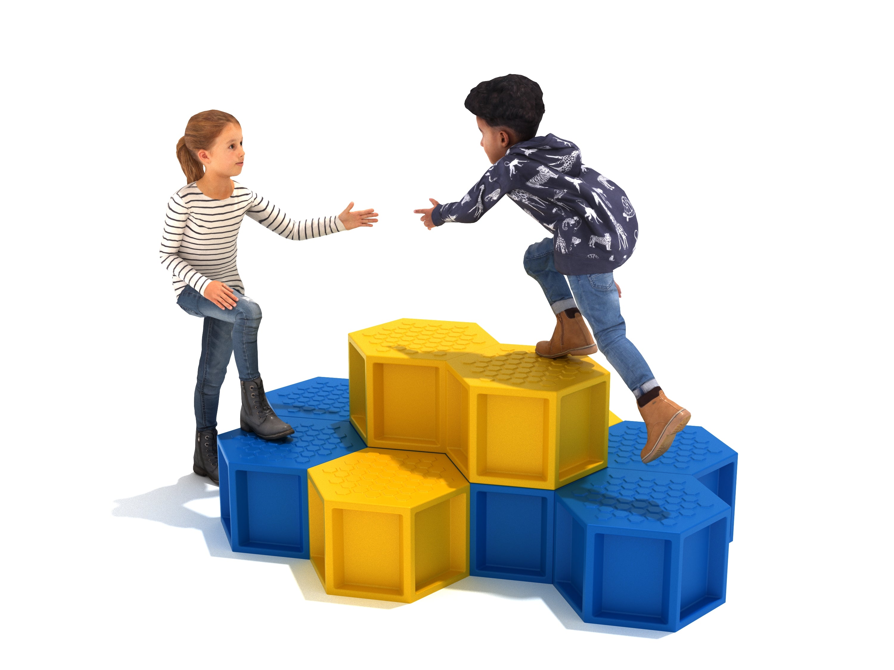 Playground Equipment Basic HoneyComb Climber SKU PHC003