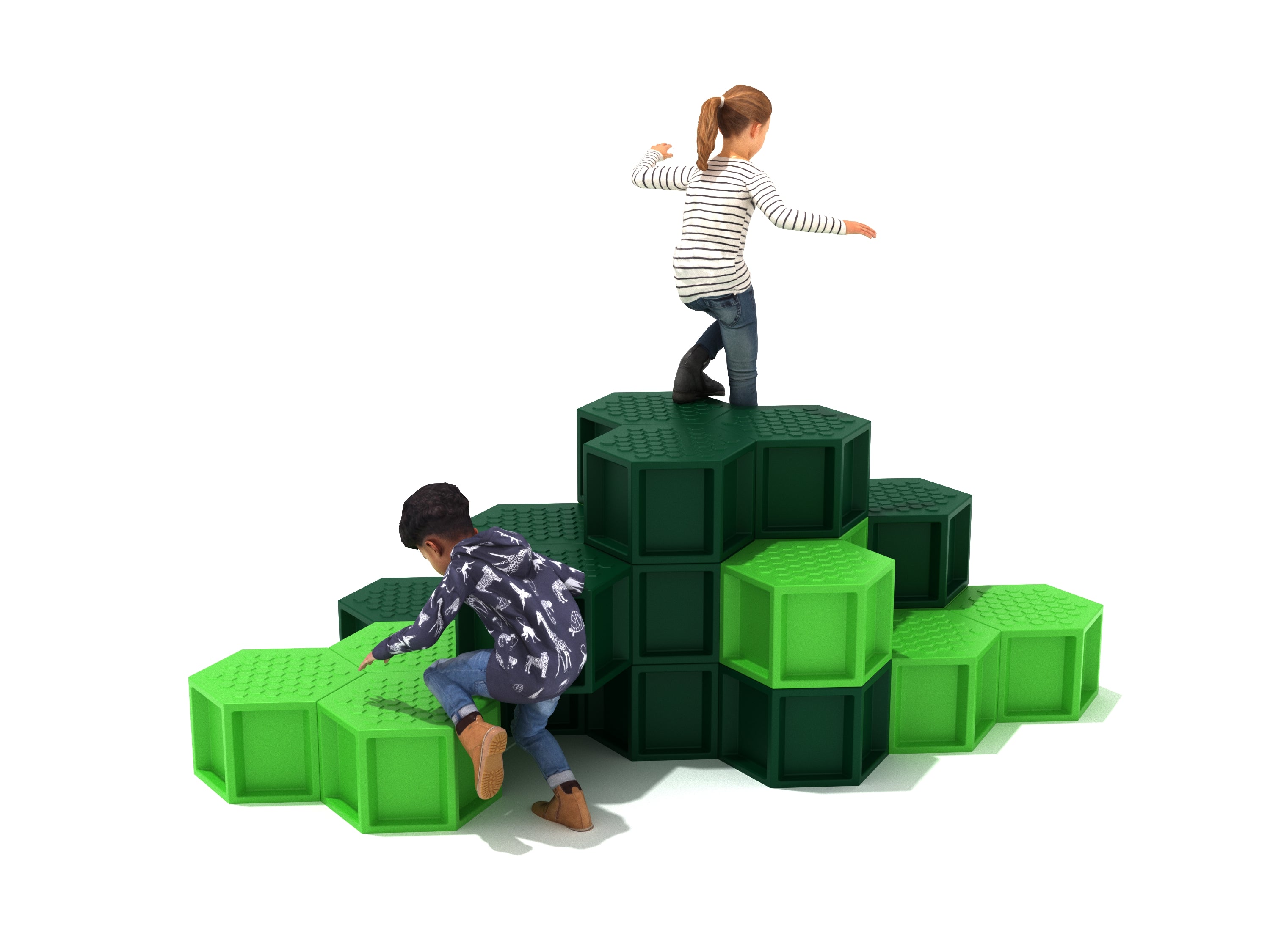 Playground Equipment Honeycomb Climber Challenger SKU PHC004