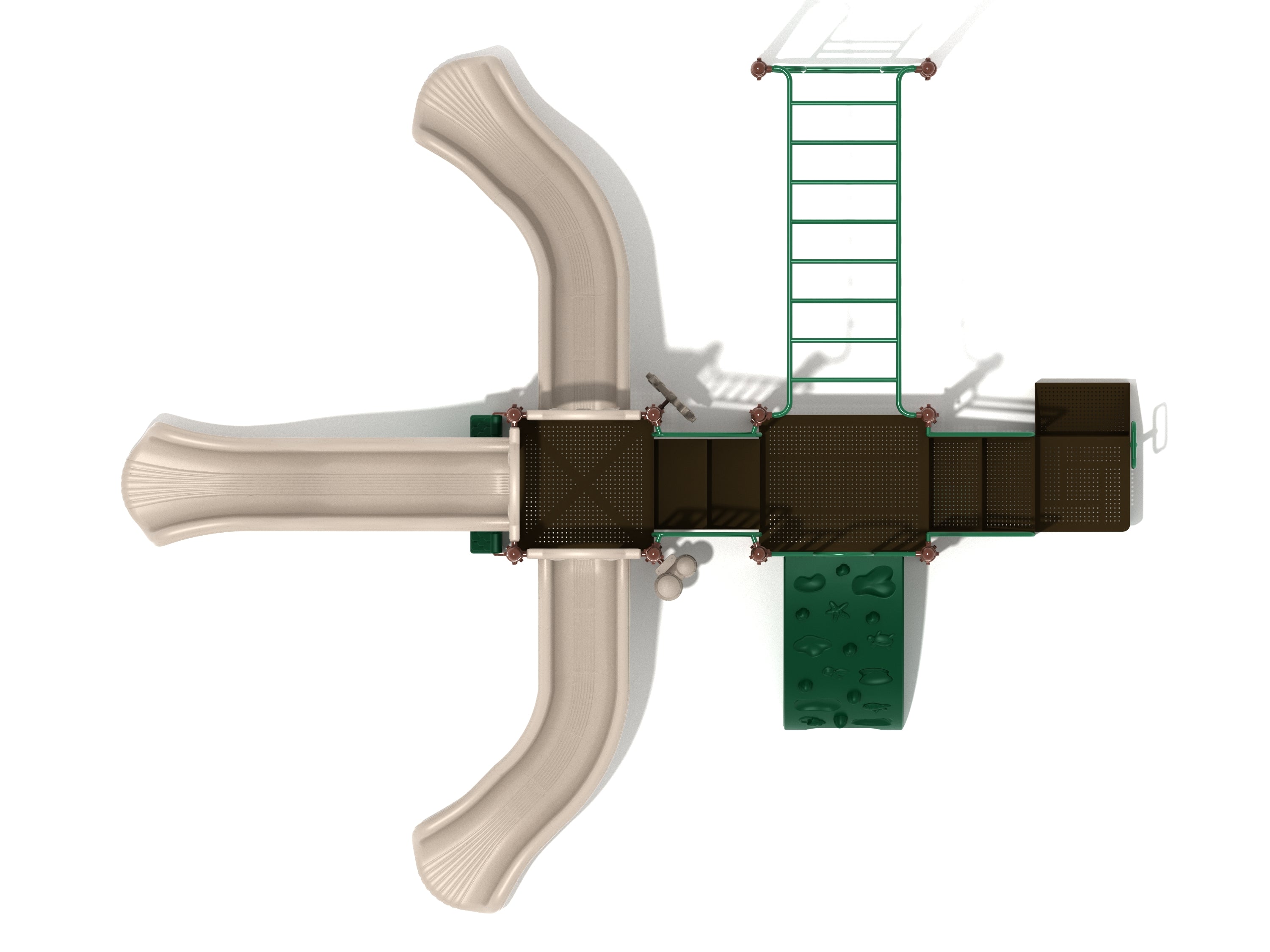 Playground Equipment Montauk Downs Play System SKU PKP008