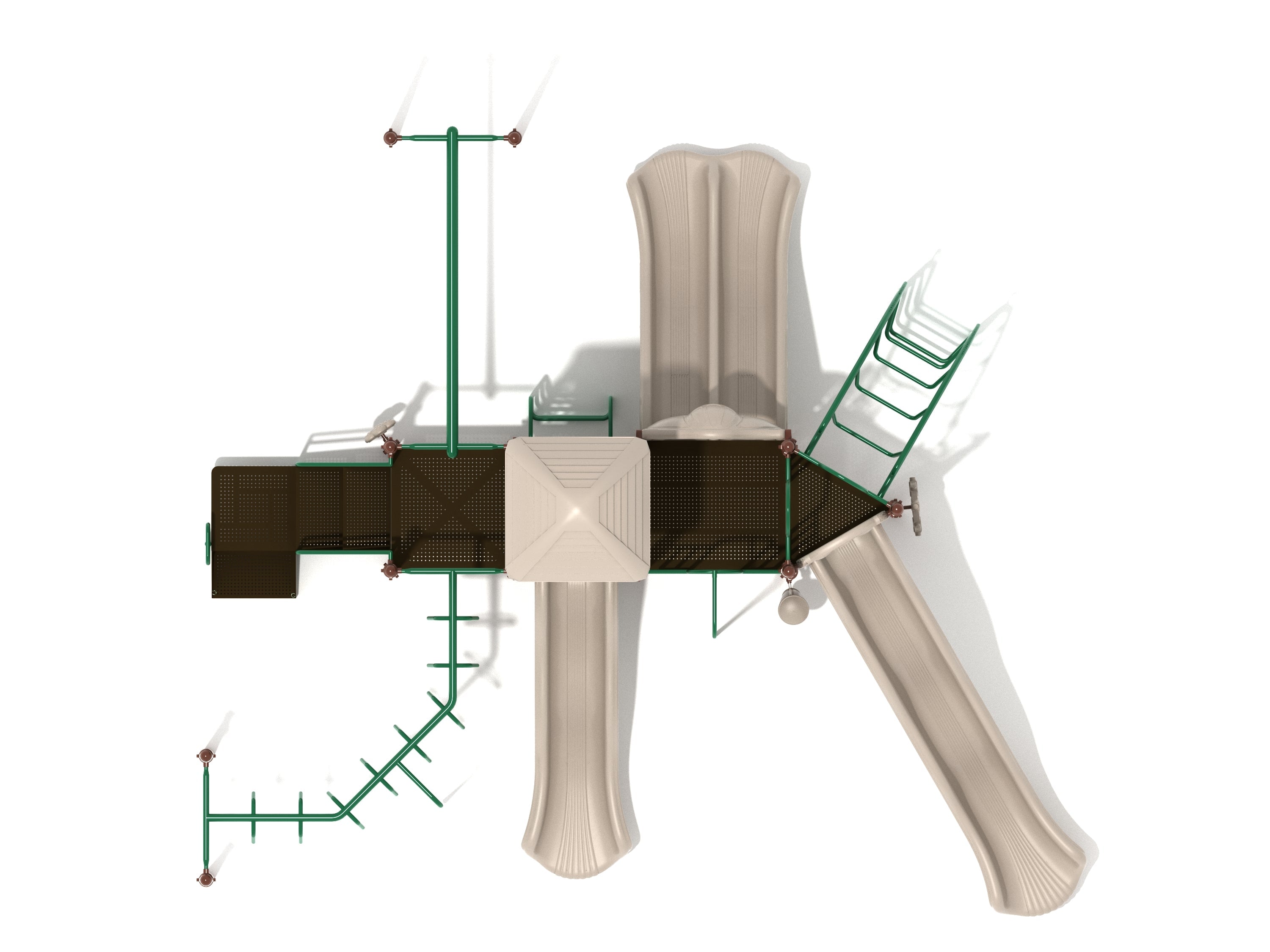 Playground Equipment Imperial Springs Play System SKU PKP024
