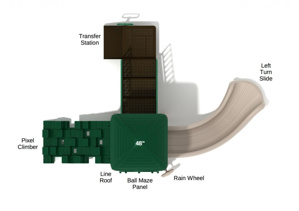 Playground Equipment Eagles Perch SKU PKP026