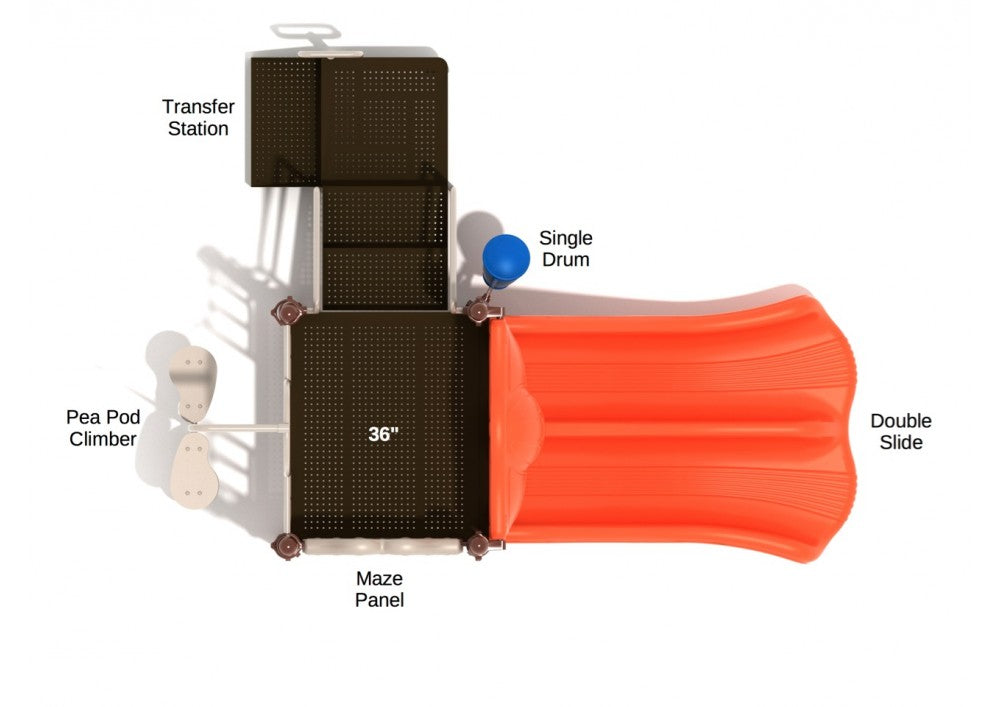 Playground Equipment Arlington Playground SKU PKP103
