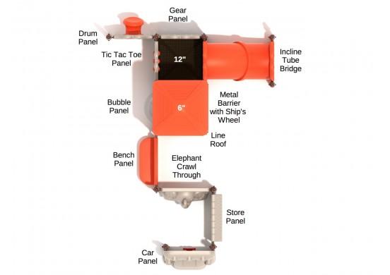 Playground Equipment Knoxville Playground SKU PKP176