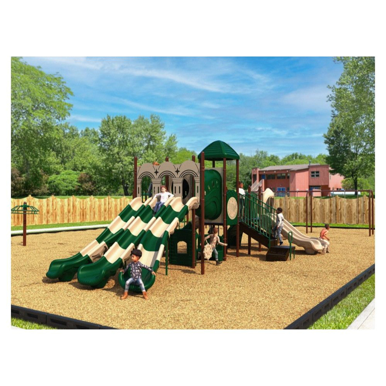 Playground Equipment Cactus Corner Playground SKU PKP033