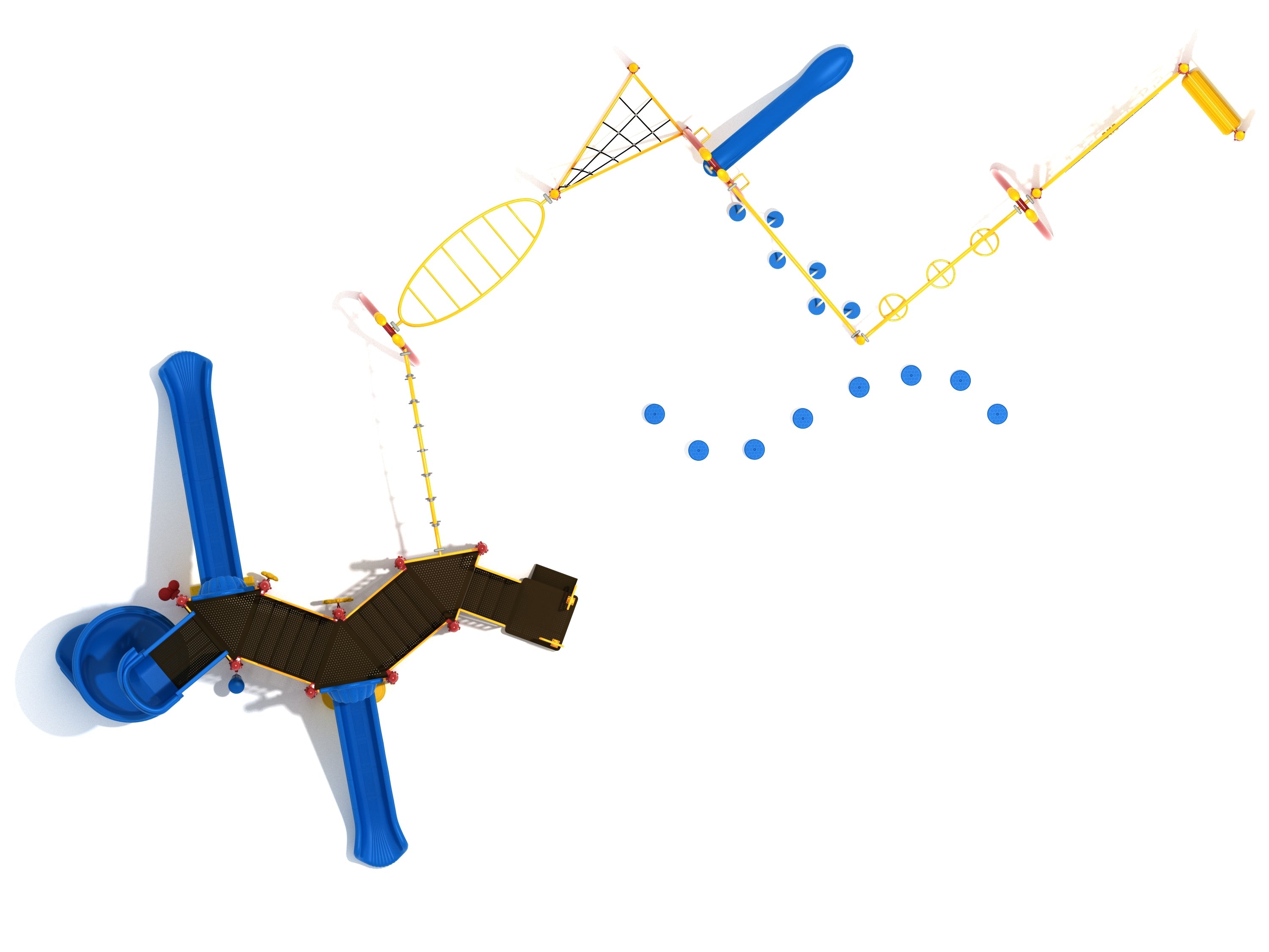 Playground Equipment Wrangell Playground SKU PMF017