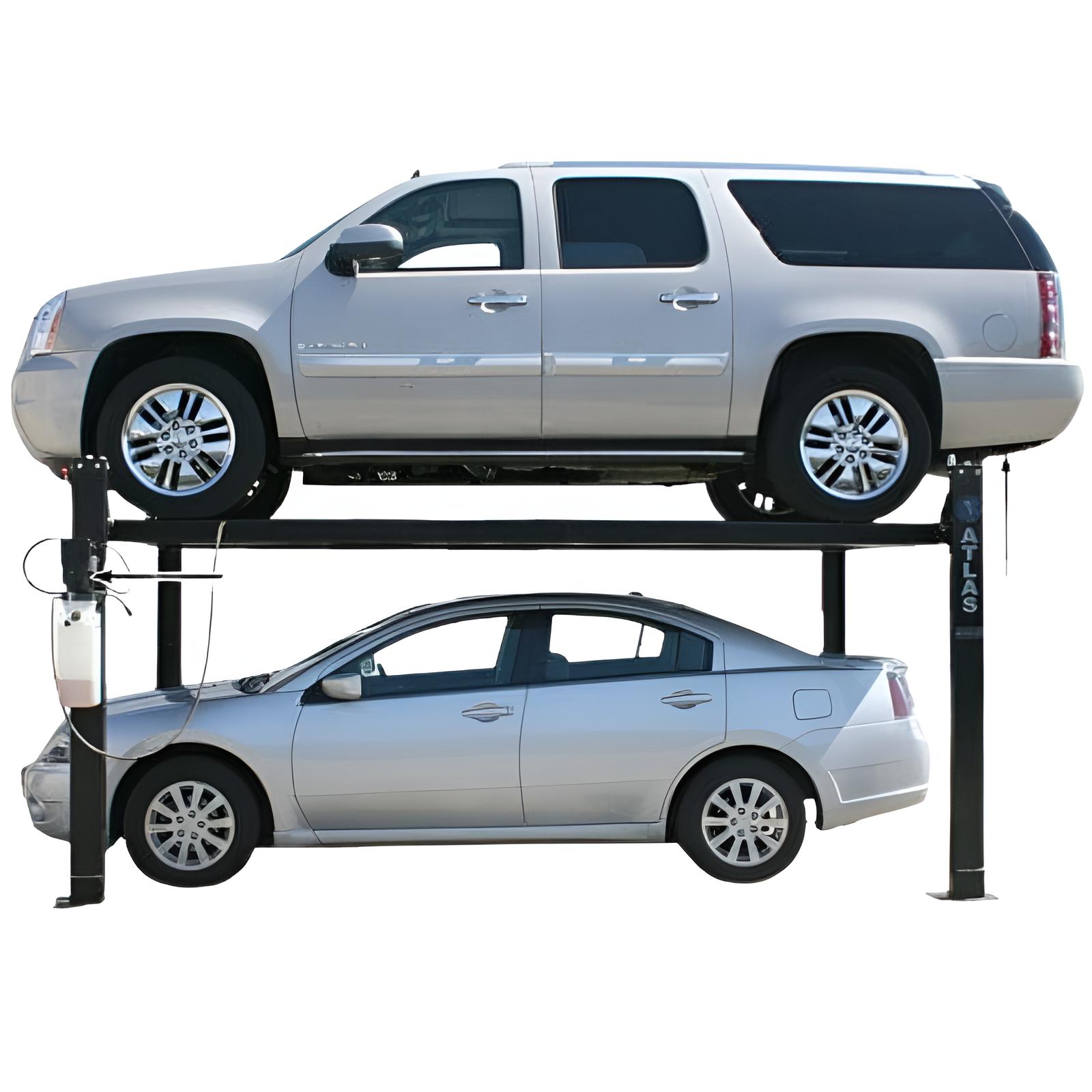Atlas Garage PRO8000 4 Post Lift, 2 x ProJack35 Sliding Jack Combo SKU ATEXH-PRO8-COMBO