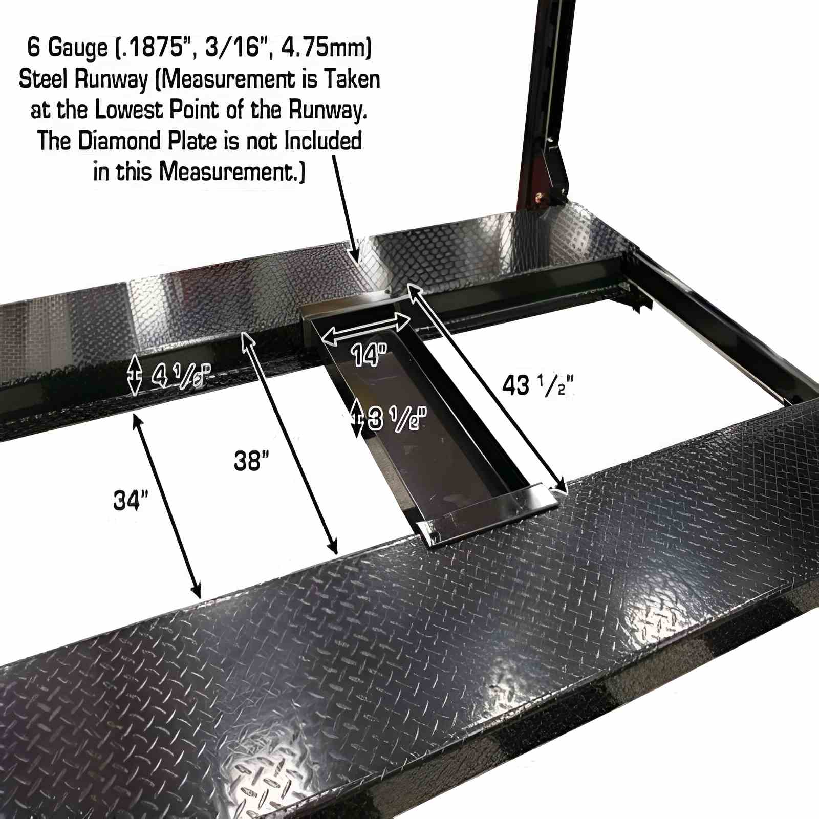 Atlas Garage Pro 8,000 lb 4 Post Vehicle Storage Lift, Extra Tall, Long SKU ATEXH-PRO8000EXT-L