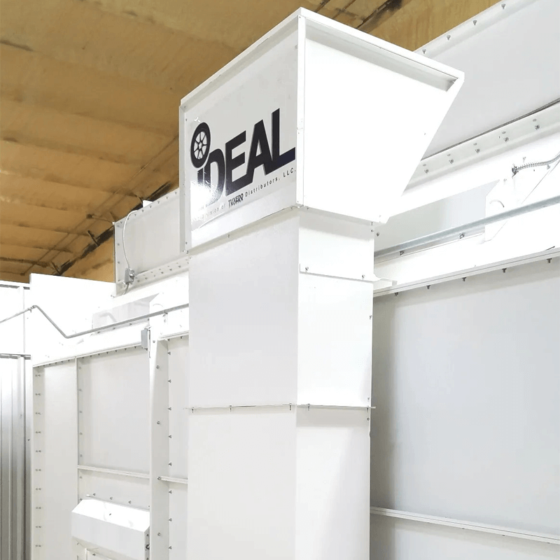 iDEAL Side Downdraft Paint Booth SKU PSB-SDD26B-3PH-230V-AK