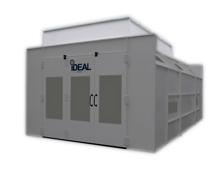 iDEAL Canopy Plenum Kit For Semi Down Paint Booth SKU PSB-SEMIDD26B-PLENUM