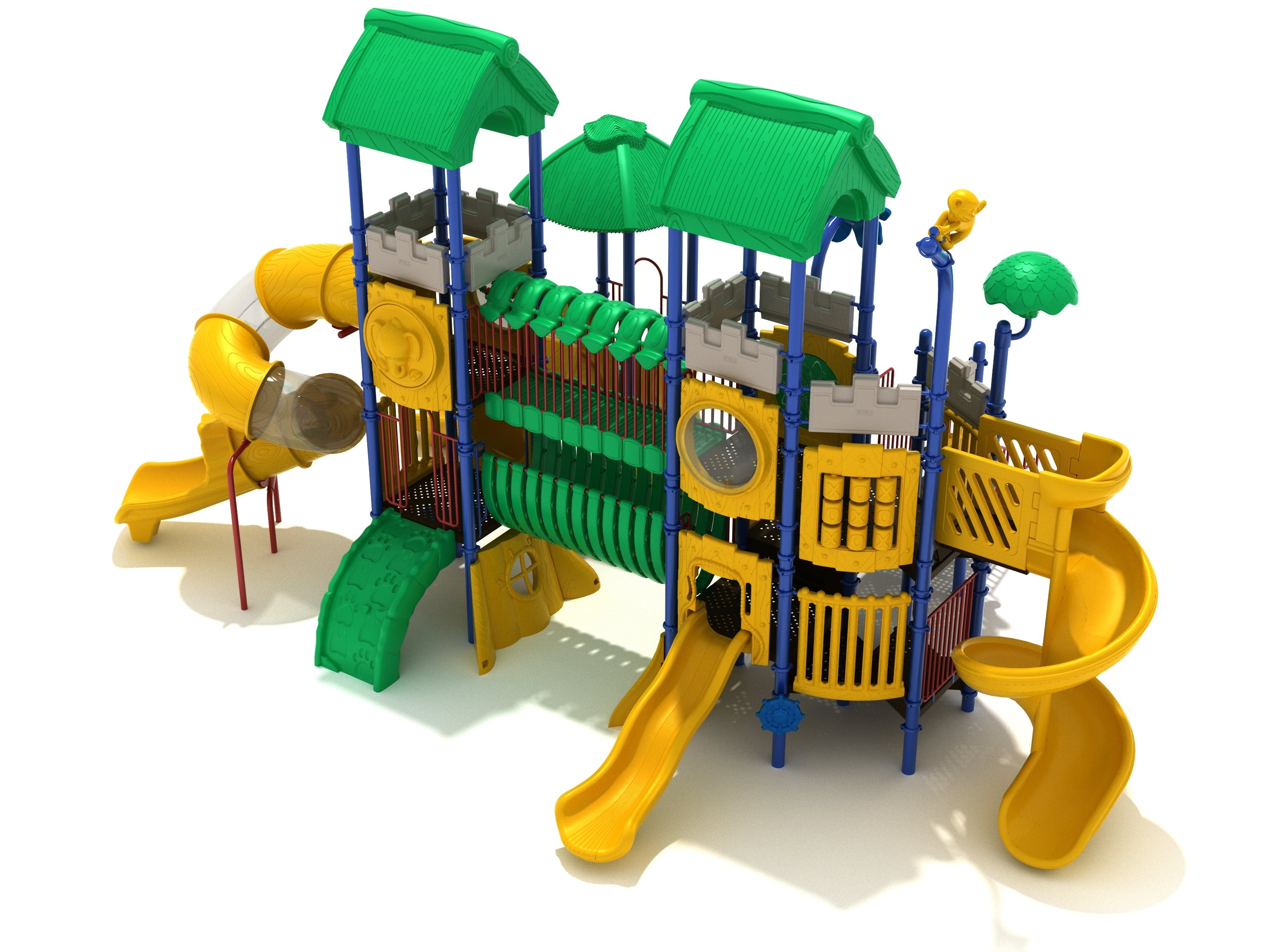 Playground Equipment Zipping Zebra Playground SKU PTH010