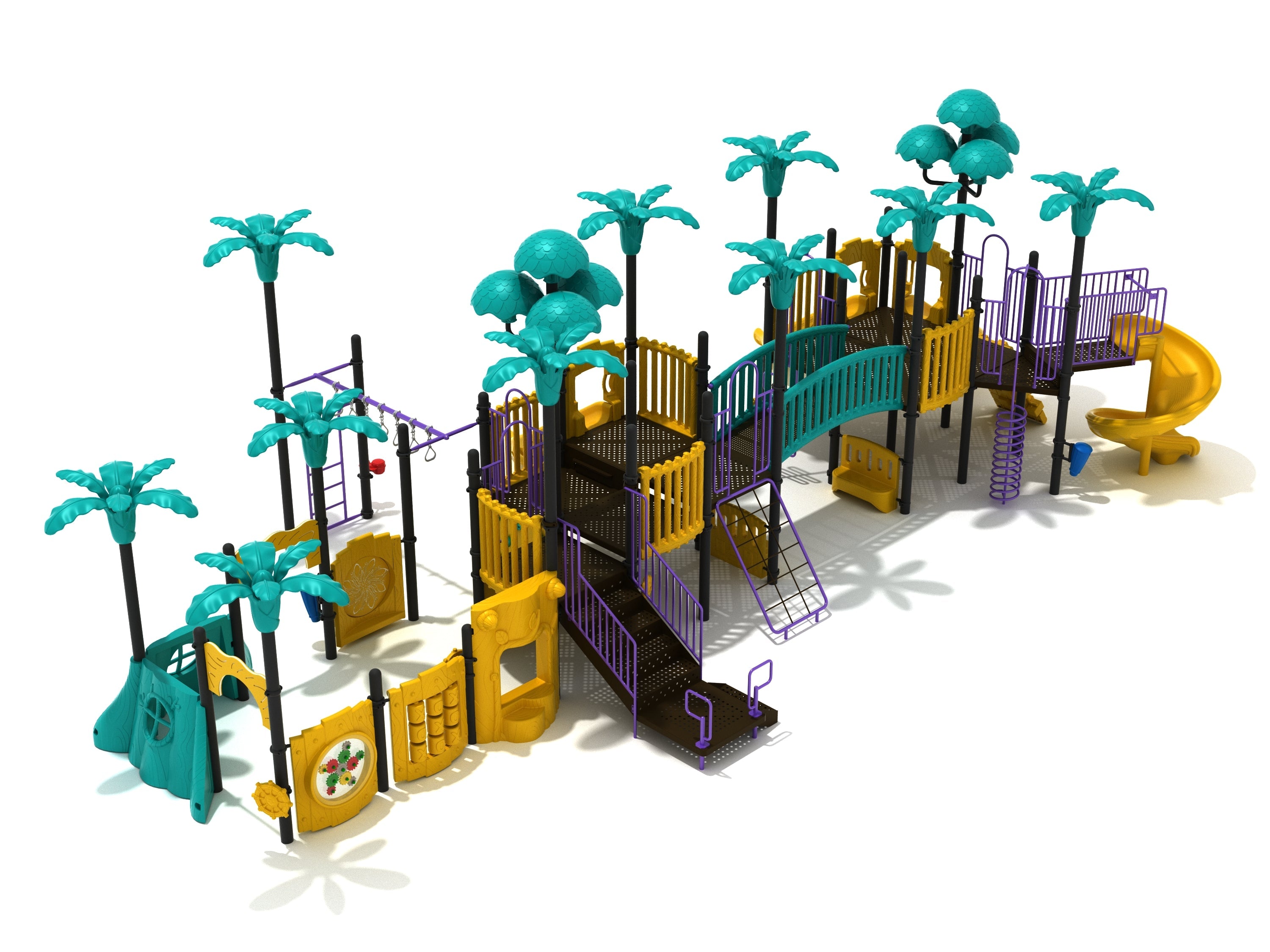 Playground Equipment Slithering Snake Playground SKU PTH049