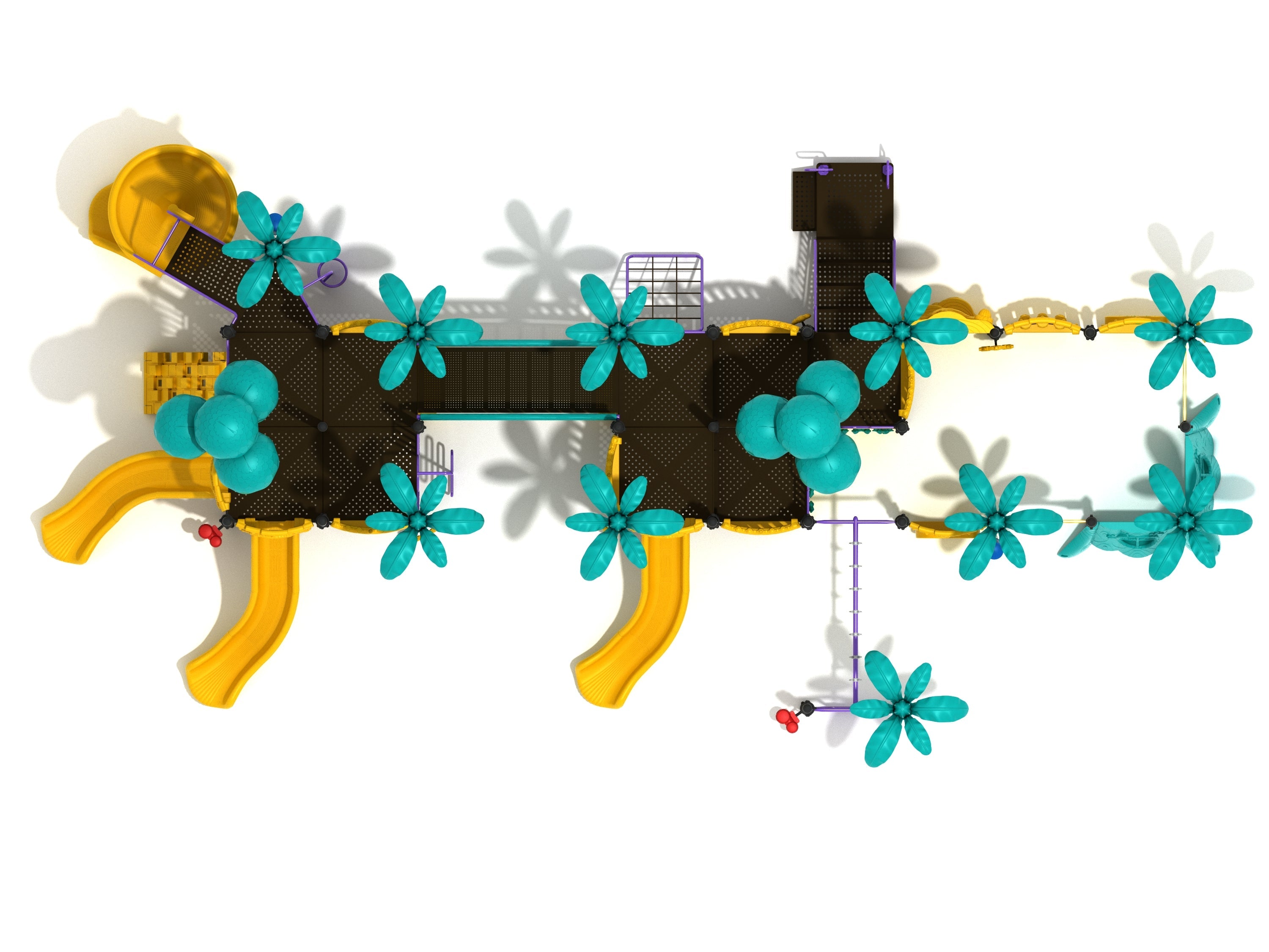 Playground Equipment Slithering Snake Playground SKU PTH049