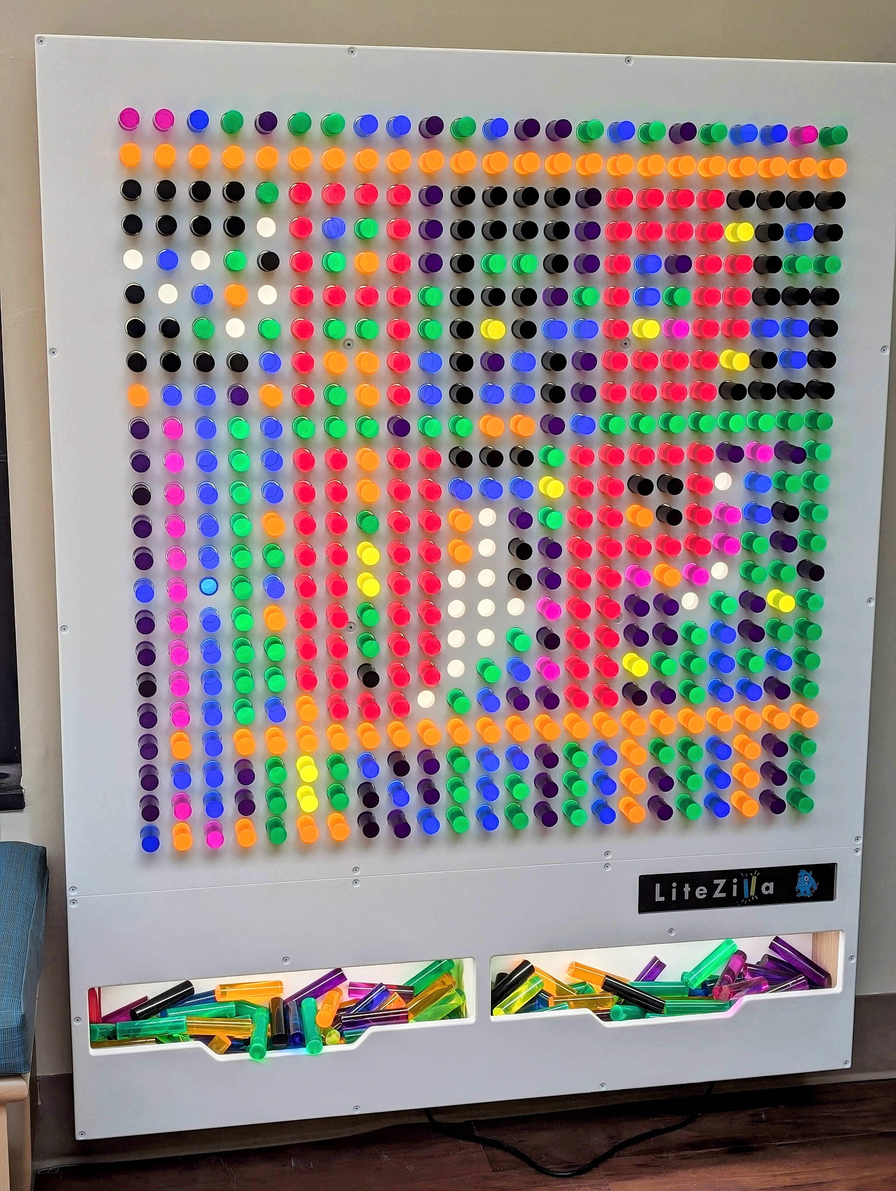 LiteZilla Giant Lite Brite Outdoor Weather-Resistant SKU LZ-OTD