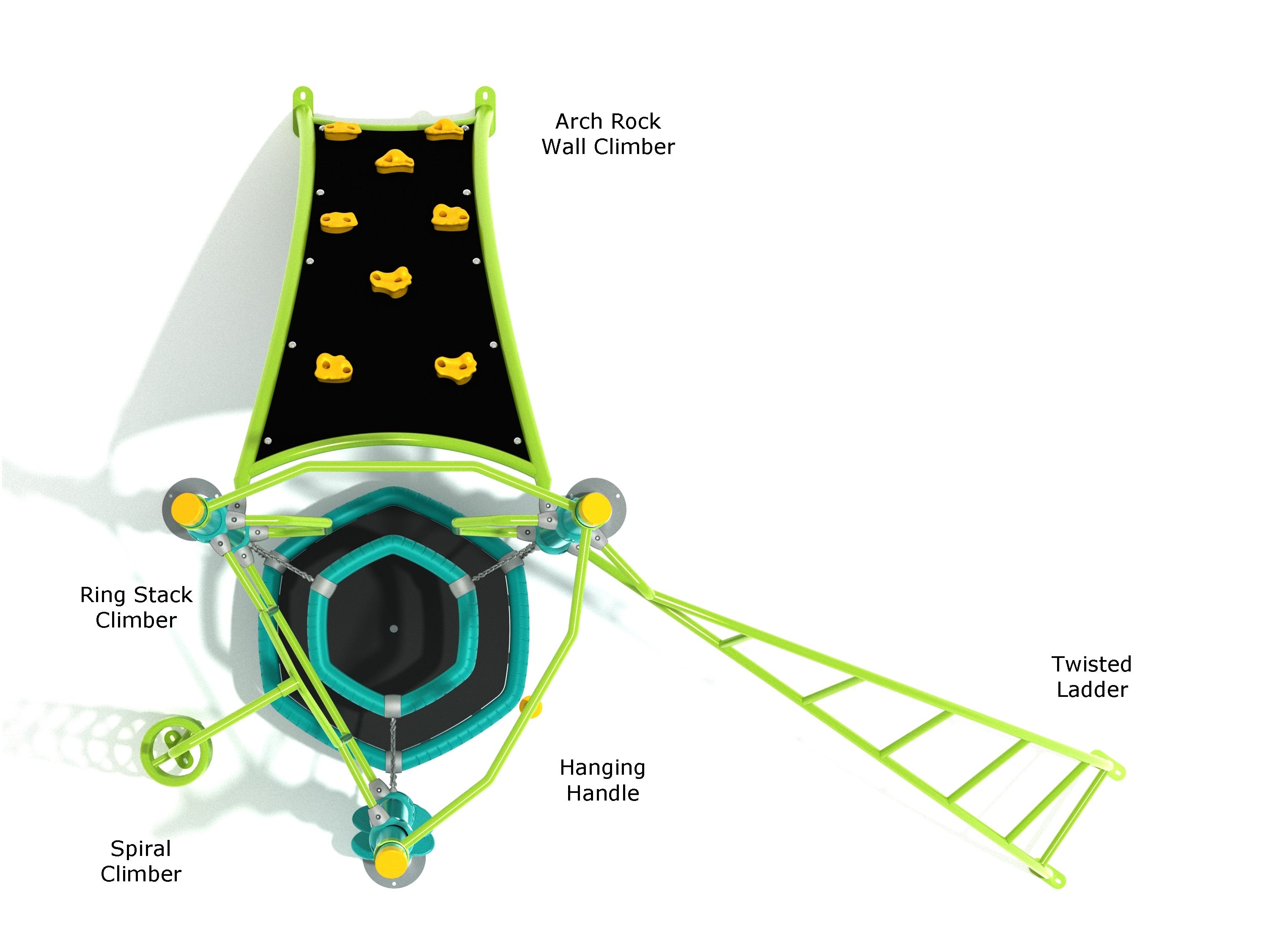 Playground Equipment Grand Mesa Playground SKU PZS003