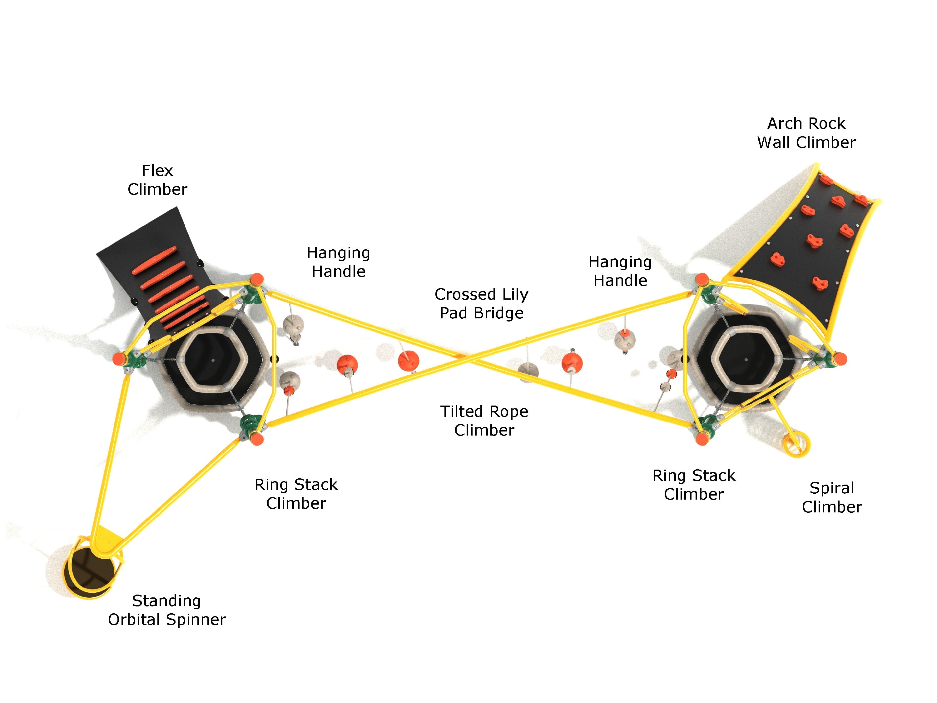 Playground Equipment Antelope Canyon Playground SKU PZS008