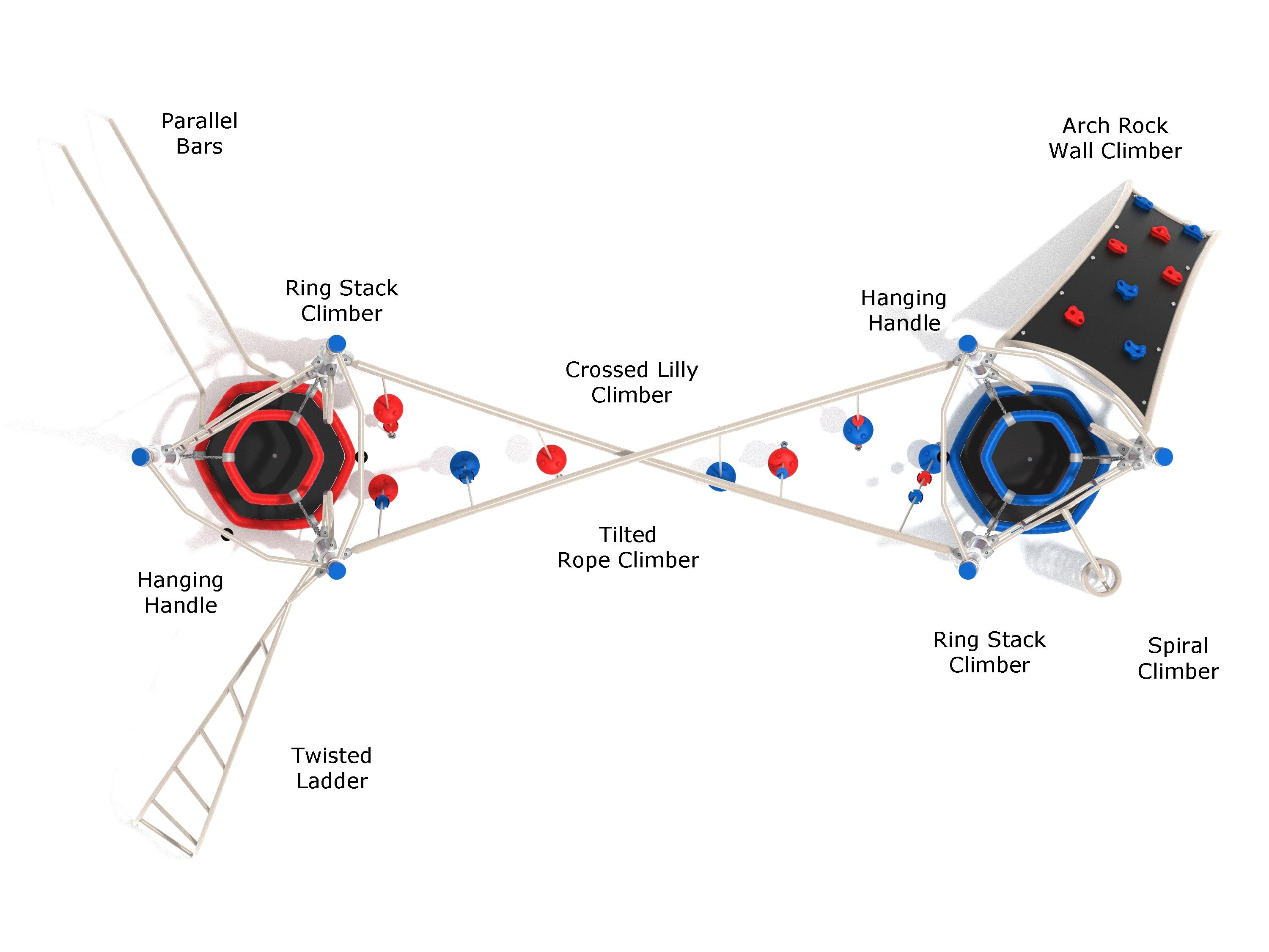 Playground Equipment Fish River Canyon Playground SKU PZS010
