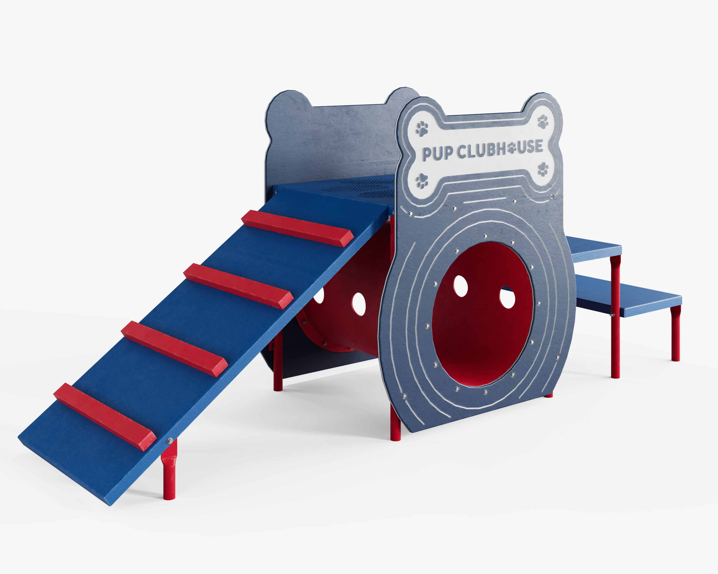 BarkPark Pup Clubhouse w/ Crawl Tunnel SKU PBARK-453