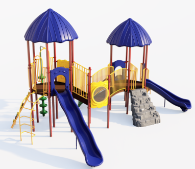 UltraPlay Honeycomb Hideaway Playground w/ Roof SKU UPLAY-050