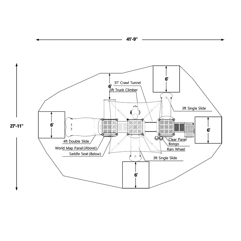 Wisdom Play Time Playground SKU QSWP-350010
