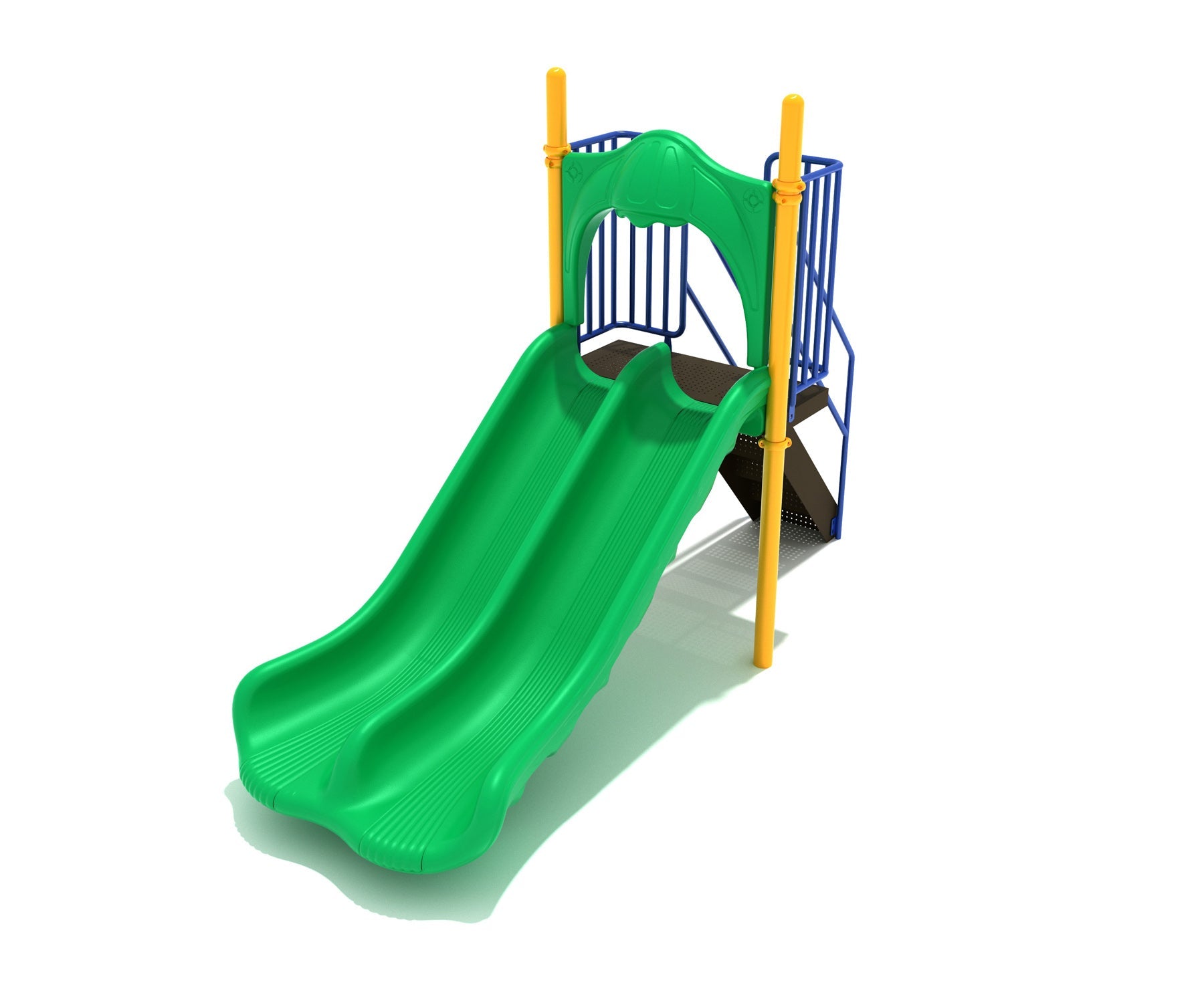 Playground Equipment 4 Foot Double Straight Slide SKU PSL002
