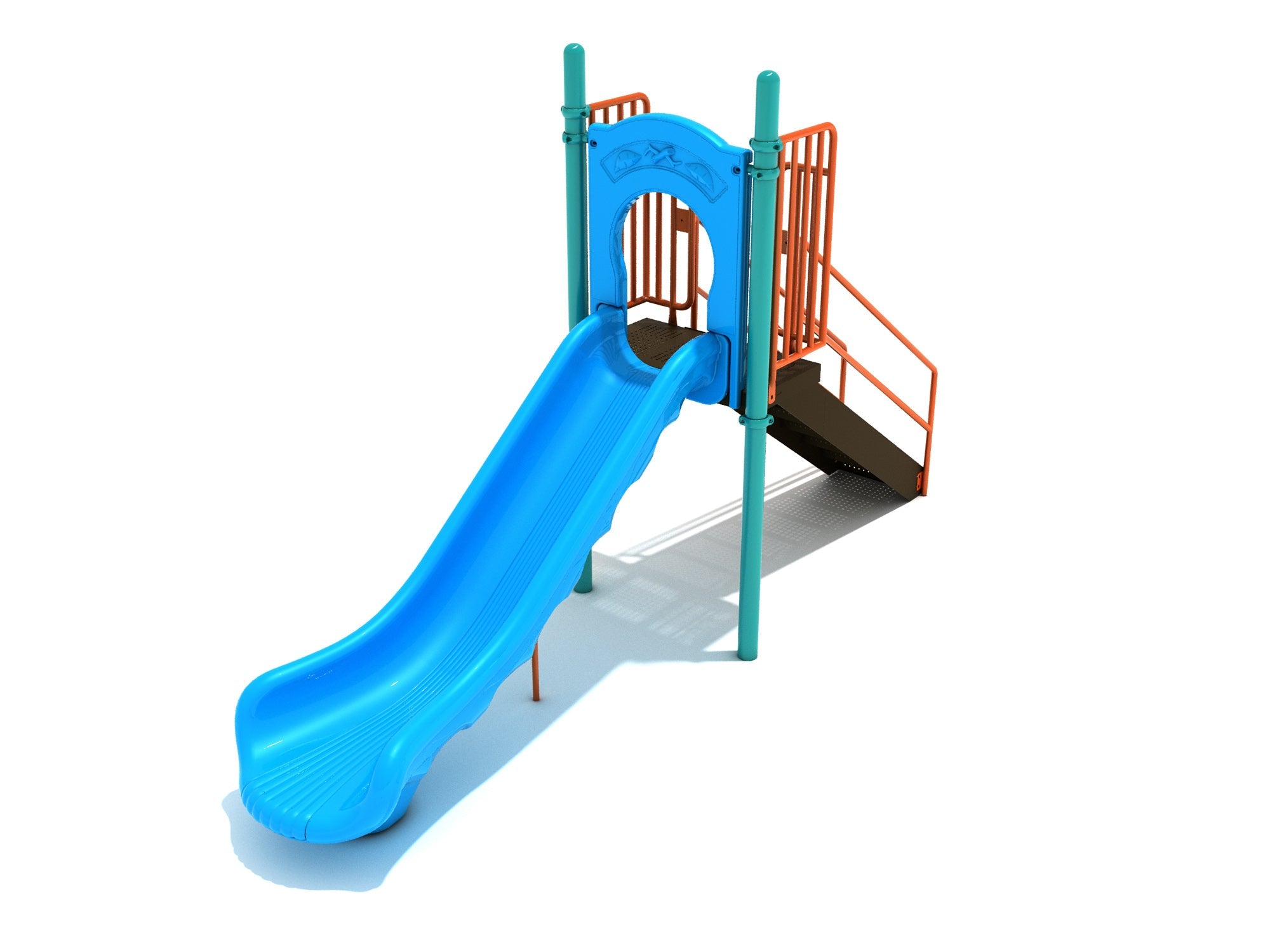 Playground Equipment 4 Foot Single Straight Slide SKU PSL007