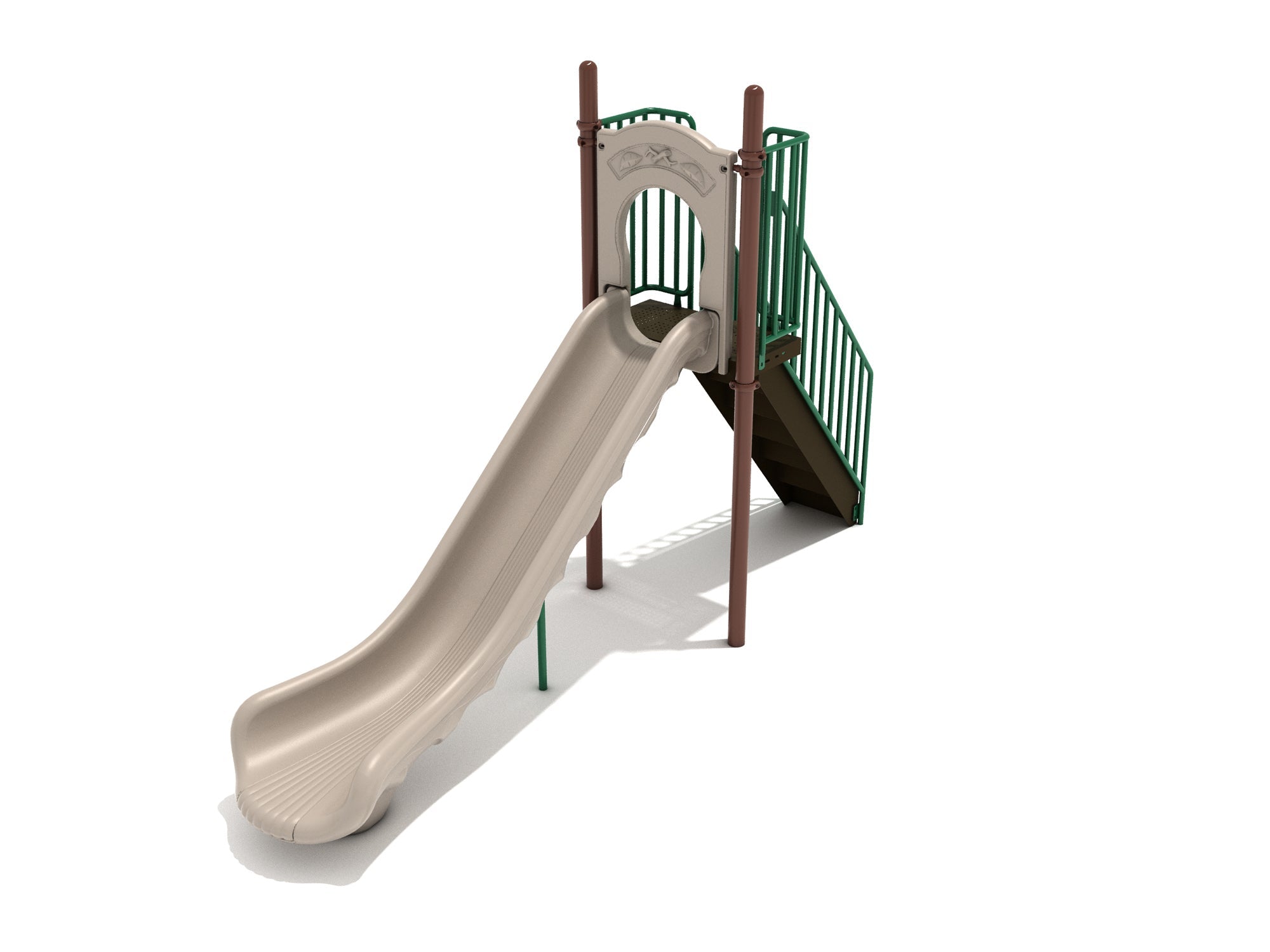 Playground Equipment 5 Foot Single Straight Slide SKU PSL008
